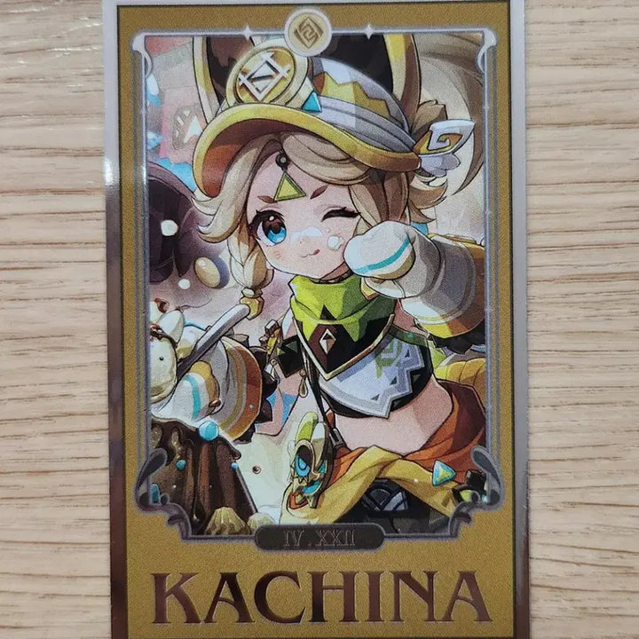 [BUNJANG] HoYoLand Genshin Impact KACHINA Fortune Card / 호요랜드 원신 점괘 2025 카치나 점괘 카드 KACHINA