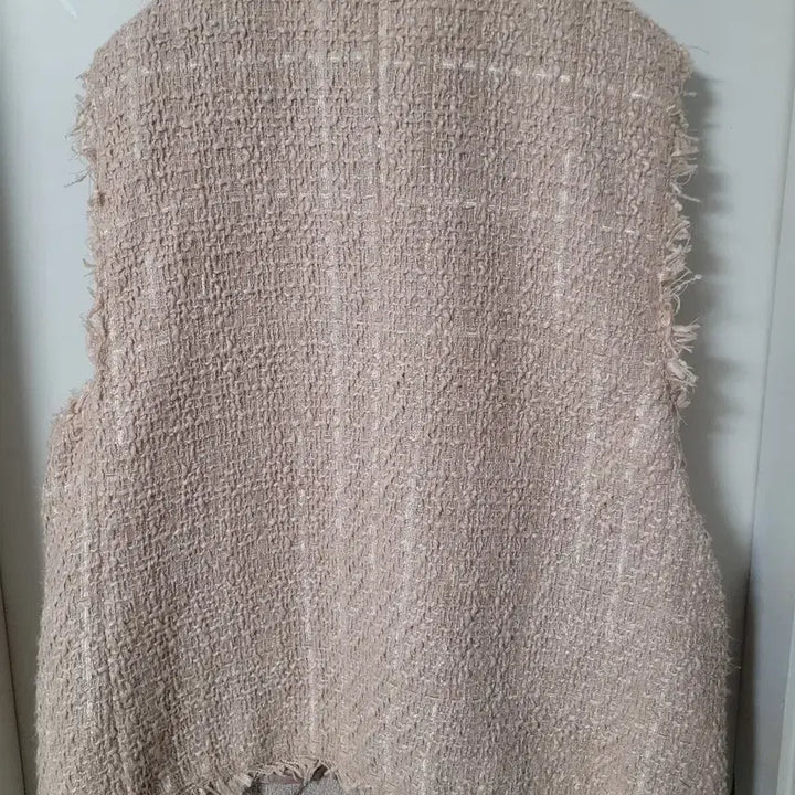 [SOLD OUT] 조르쥬 레쉬 트위드 베스트 핑크