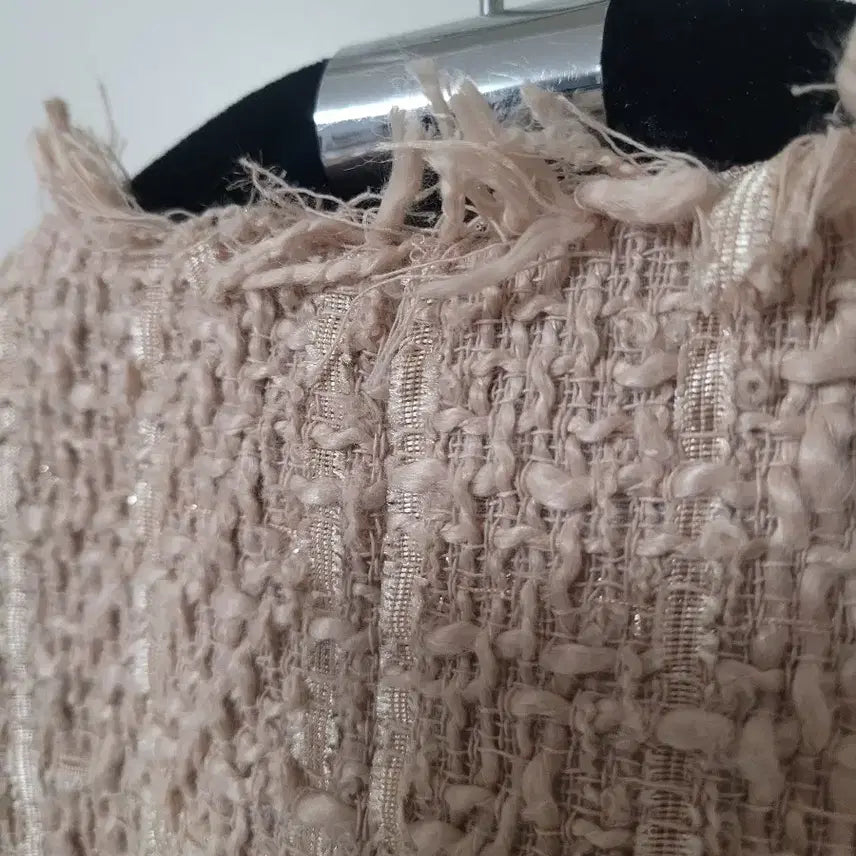 [SOLD OUT] 조르쥬 레쉬 트위드 베스트 핑크