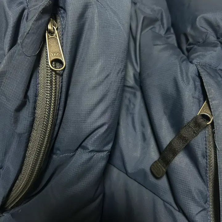 [BUNJANG] The North Face Nuptse 700 Goose Down Padded Jacket Navy Gray / 노스페이스 구스다운 눕시 패딩 700 네이비 그레이 100 L