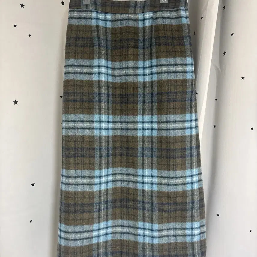[BUNJANG] Our Nostalgia Vintage Check Skirt / 아우어노스텔지아 빈티지체크스커트 (S/길이수선)
