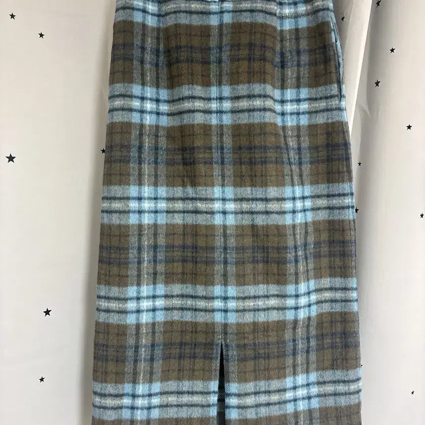 [BUNJANG] Our Nostalgia Vintage Check Skirt / 아우어노스텔지아 빈티지체크스커트 (S/길이수선)