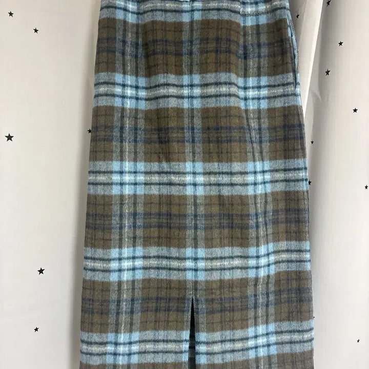 [BUNJANG] Our Nostalgia Vintage Check Skirt / 아우어노스텔지아 빈티지체크스커트 (S/길이수선)