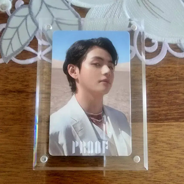 [BUNJANG] BTS V Proof Weverse POB Photocard + Acrylic Frame / 가격내림(미개봉)BTS 방탄 뷔 태형 프루프 위버스 특전 포카+아크릴액자