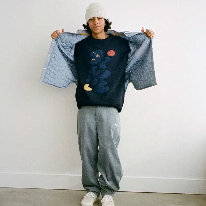 [BUNJANG] Daim Corduroy Pants Light Blue L / 다임 코듀로이 팬츠 라이트블루 L