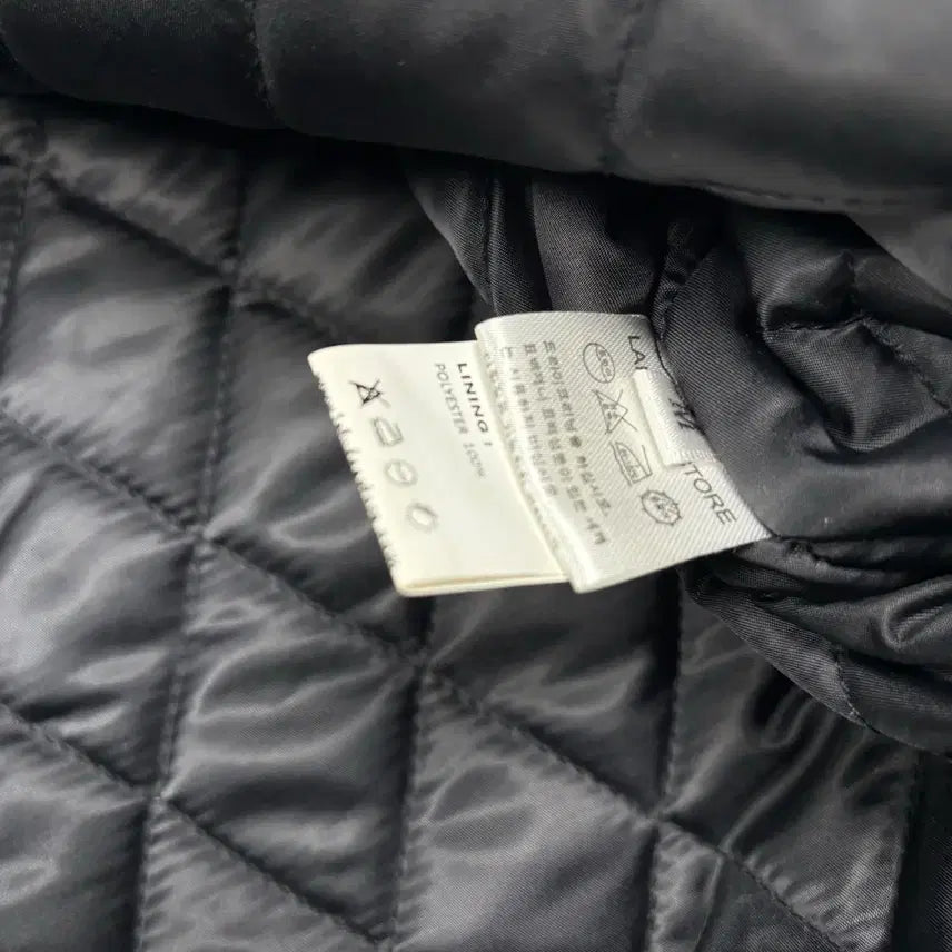 [BUNJANG] LaFudge Store Black Leather Jacket / 라퍼지 스토어 블랙컬러 레더 자켓