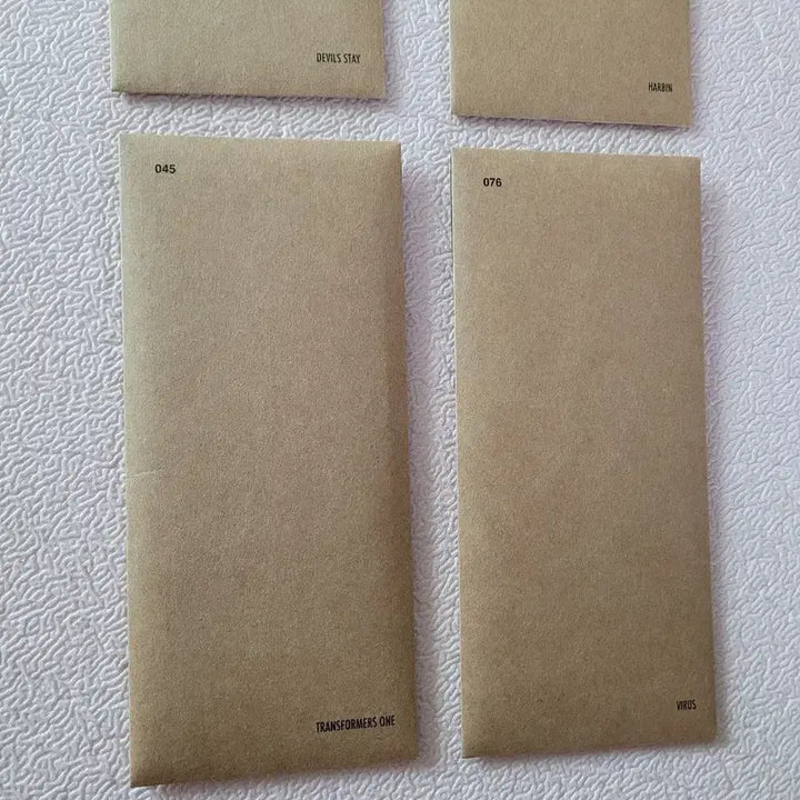 [BUNJANG] ttt Bundle Set (Transformers One, Viral, Harbin, Three Days) / 4개일괄)하얼빈ttt 트랜스포머원ttt 바이러스ttt 사흘ttt cgv