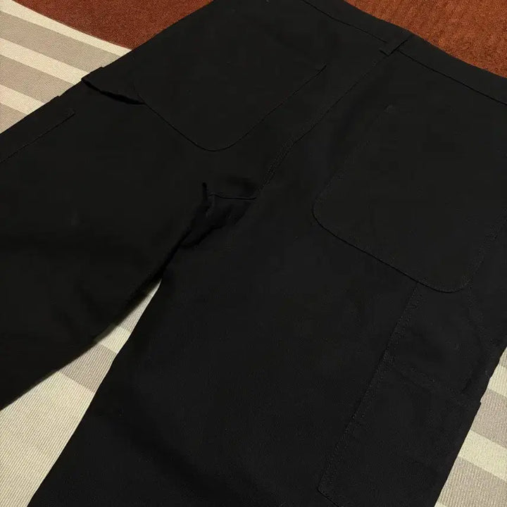 [BUNJANG] Unstandard Regular-Fit Double-Knee Carpenter Pants Black / [36]무탠다드 레귤러핏 더블니 카펜터 팬츠 블랙 판매합니다.