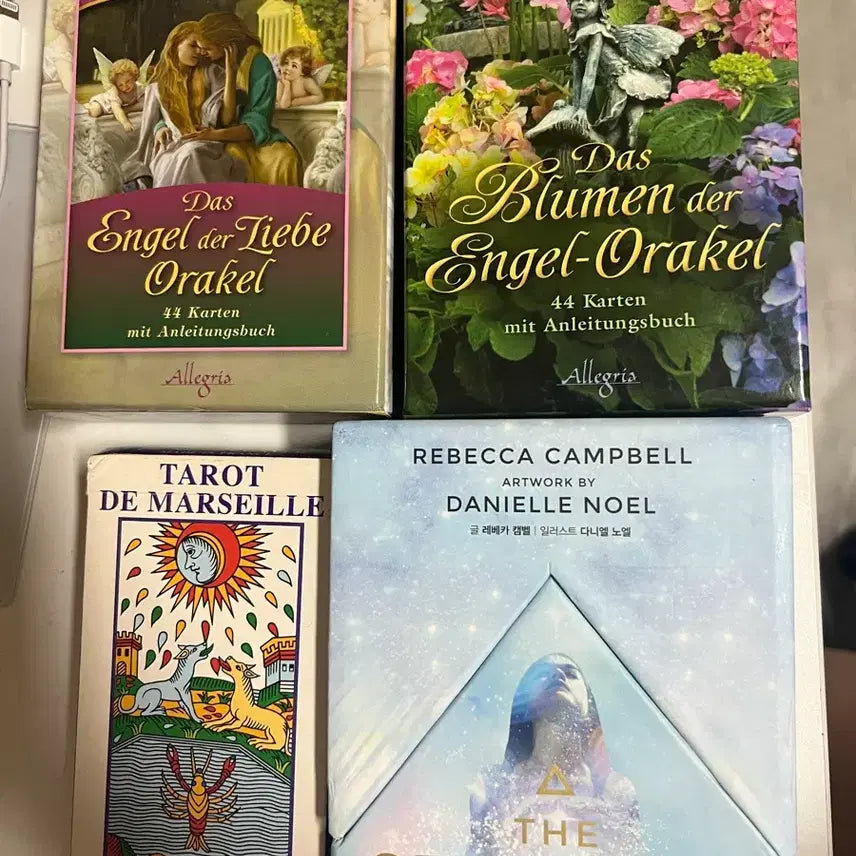 [BUNJANG] Doreen Virtue Starseed Marseille Camoin Tarot Oracle Card Bundle / 도린버츄 스타시드 마르세유 까미엥 등 타로 오라클 카드 전체일괄