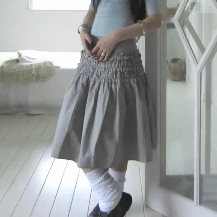 [BUNJANG] ang:project Midi Skirt / ang:project 앙프로젝트 미디스커트