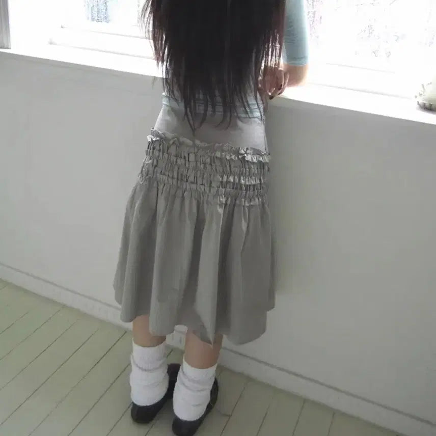 [BUNJANG] ang:project Midi Skirt / ang:project 앙프로젝트 미디스커트