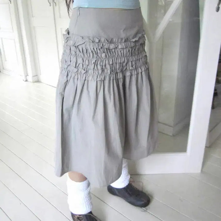 [BUNJANG] ang:project Midi Skirt / ang:project 앙프로젝트 미디스커트