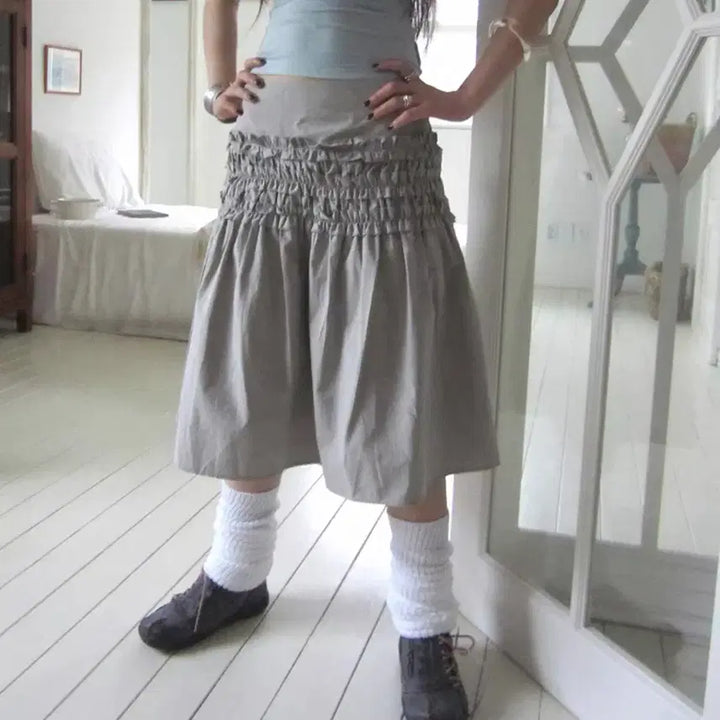 [BUNJANG] ang:project Midi Skirt / ang:project 앙프로젝트 미디스커트