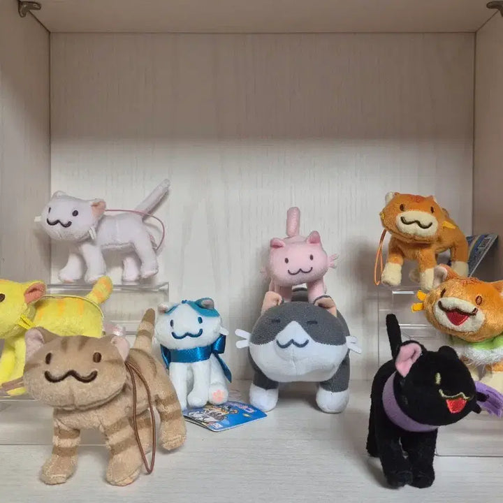 [BUNJANG] Tsumineko Vintage Cat Dolls Bundle Set / 츠미네코 일본 고전 고양이 인형 일괄