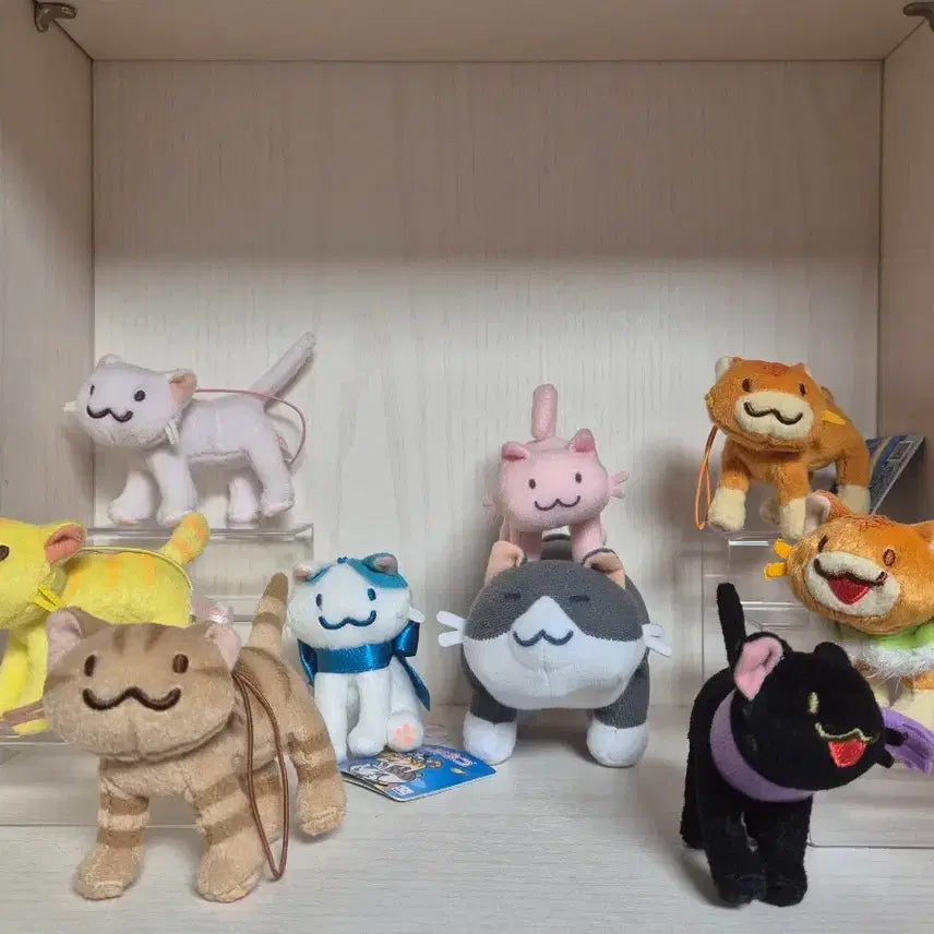 [BUNJANG] Tsumineko Vintage Cat Dolls Bundle Set / 츠미네코 일본 고전 고양이 인형 일괄