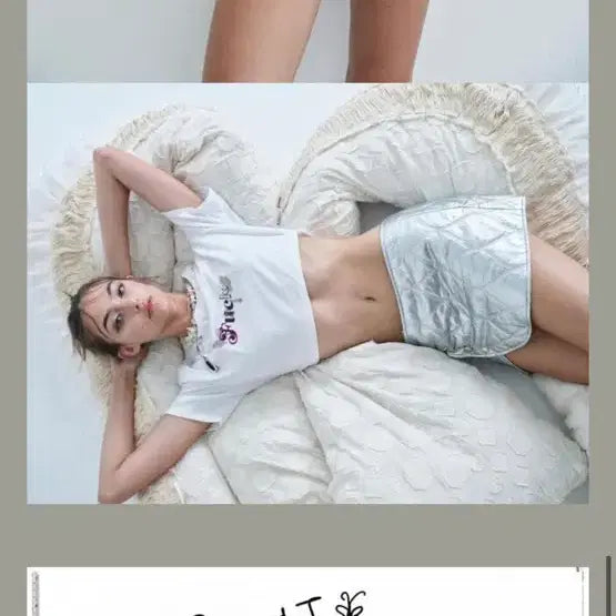 [BUNJANG] 145office Fuck Cropped T-shirt / 145office fuck cropped T