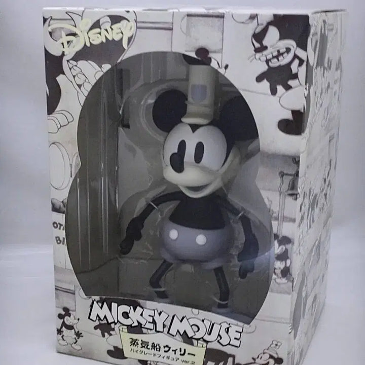 [BUNJANG] Disney Mickey Mouse Steamboat Willie Figure Ver. 2 / 디즈니 미키마우스 증기선 윌리 피규어 ver.2