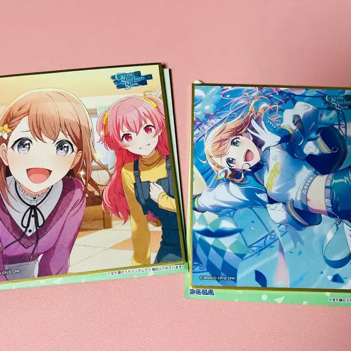 [BUNJANG] Project Sekai Minori Shikishi (Before &amp; After Transformation) / 프세카 달저닿 미노리 색지 각전후