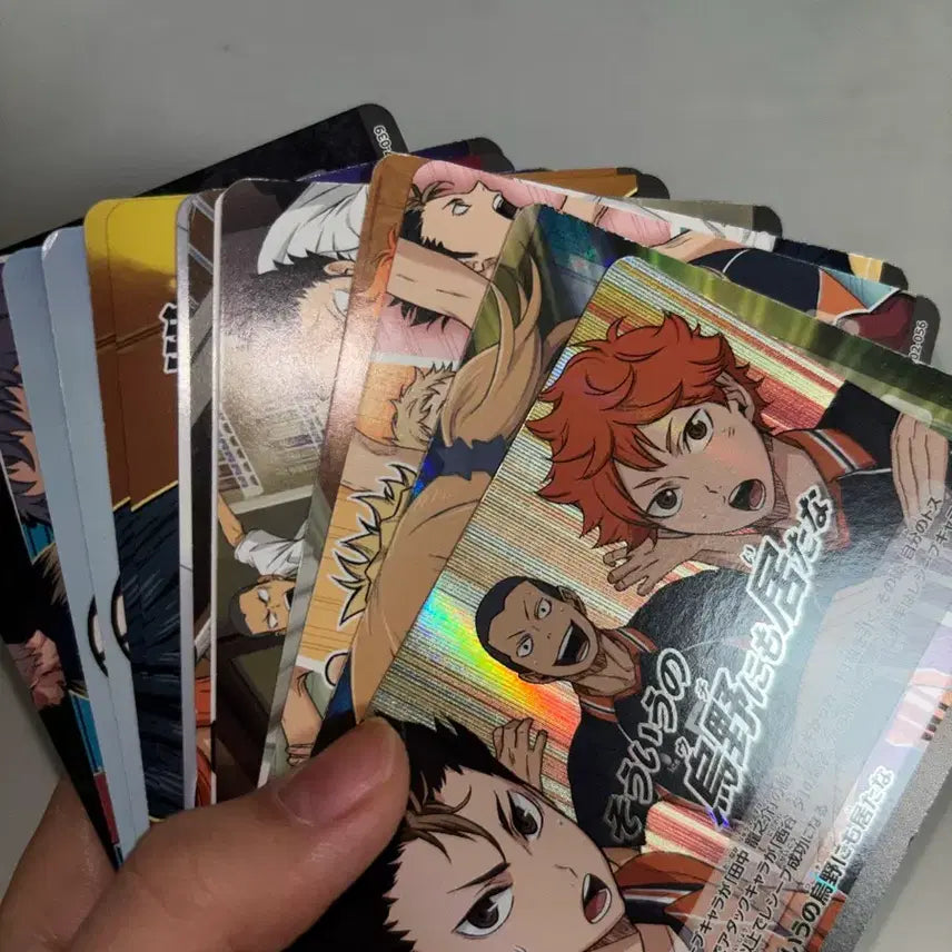 [BUNJANG] Haikyuu Bundle Set Barcode Card / 하이큐 바보카 일괄 판매