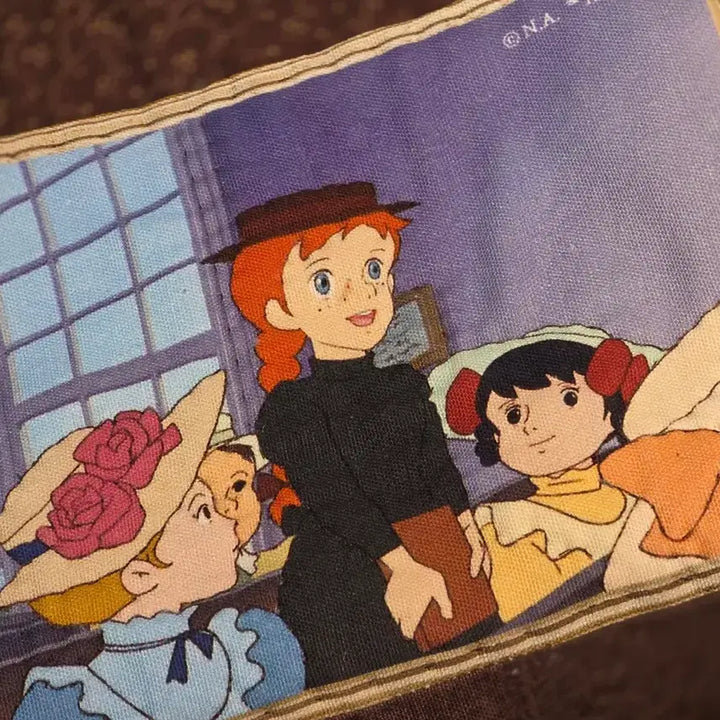 [BUNJANG] Red Hair Anne Quilt Tote Bag / 빨강머리앤  퀼트 토트백