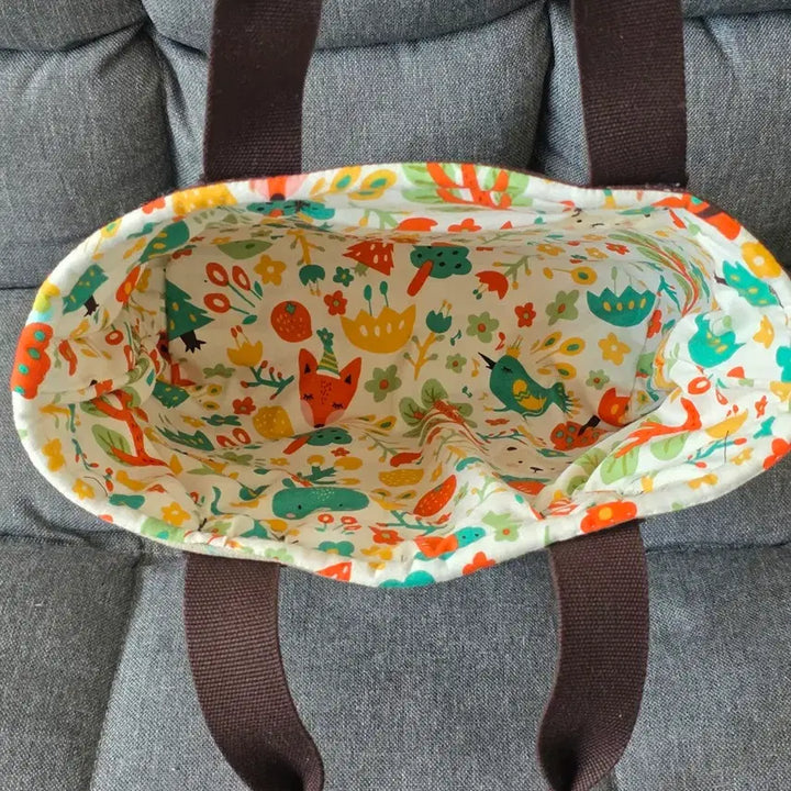 [BUNJANG] Red Hair Anne Quilt Tote Bag / 빨강머리앤  퀼트 토트백