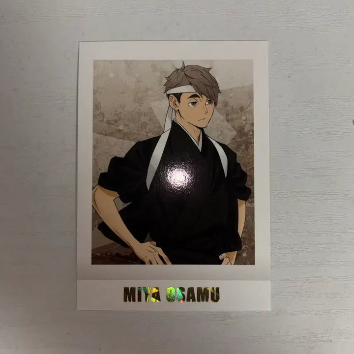 [BUNJANG] Haikyuu Osamu Miya Photocard / 하이큐 응원단 미야 오사무 파샤 판매