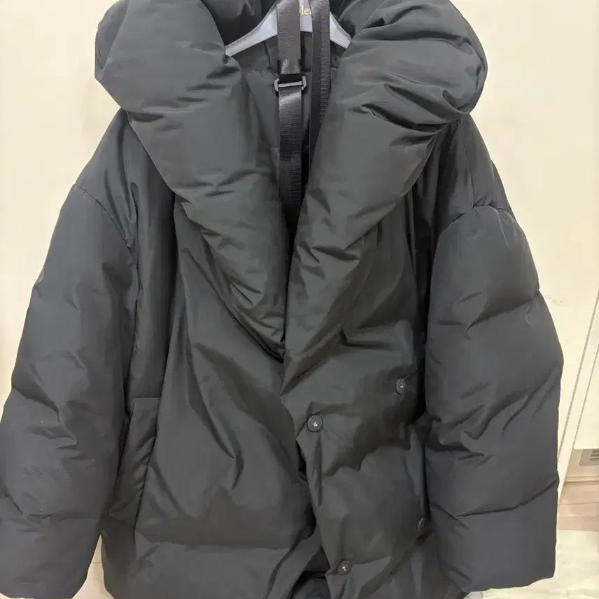 [BUNJANG] eleventhirty Shawl Collar Duck Down Padding Jacket Black / eleventhirty 숄 카라 덕다운 패딩 블랙