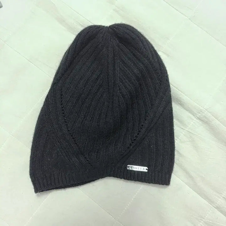 [BUNJANG] Lauren Ralph Lauren Black Beanie / 로렌 랄프로렌 폴로 여성 검정 비니