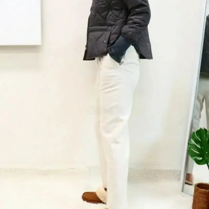 [BUNJANG] Quilted Padded Jacket / 누빔 퀼팅 패딩(새상품)소량세일