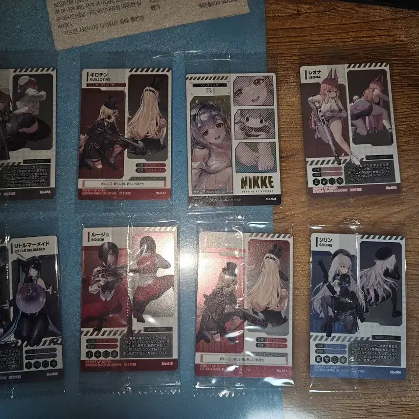 [BUNJANG] Nikke Wafer Card Bundle Set / 니케 웨하스카드 일괄