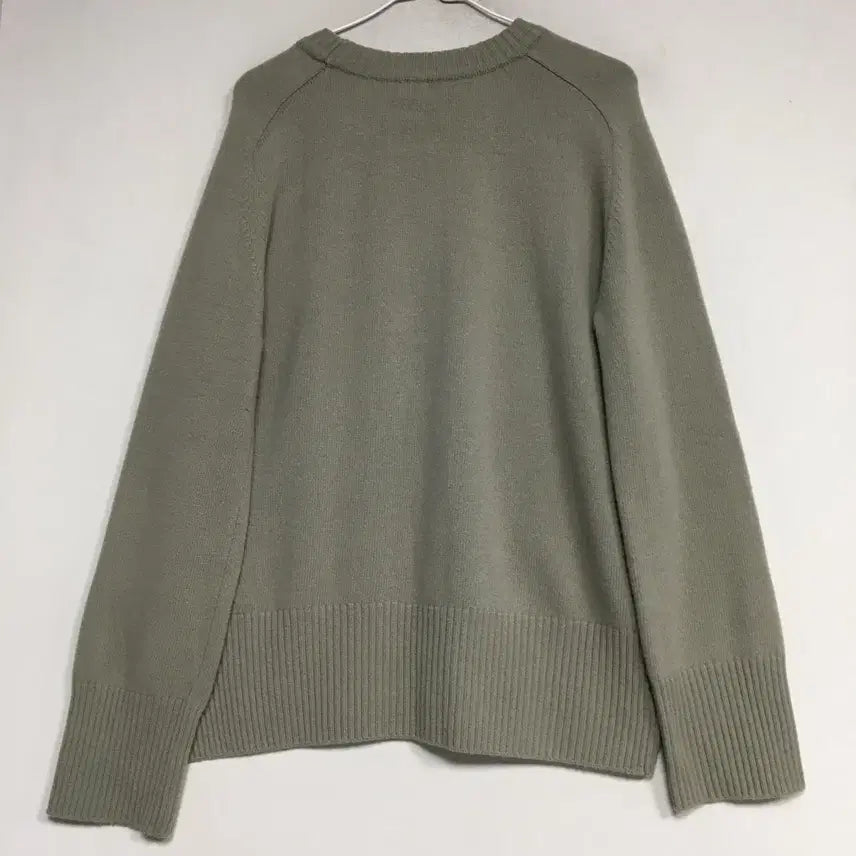 [BUNJANG] Facade Pattern Cashmere Wool Knit Sweater / 파사드패턴 캐시미어 울 니트