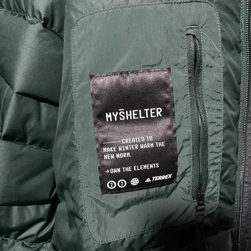[BUNJANG] Adidas Terrex Myshelter Padded Jacket / 아디다스 테렉스 마이쉘터 패딩