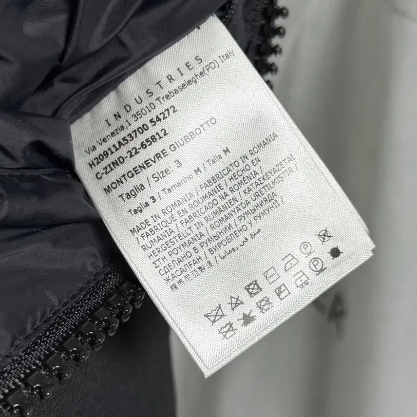 [BUNJANG] Moncler Mongenèvre Padded Jacket Black / [S+급/3] 몽클레어 몽제네브르 패딩 블랙 풀구성