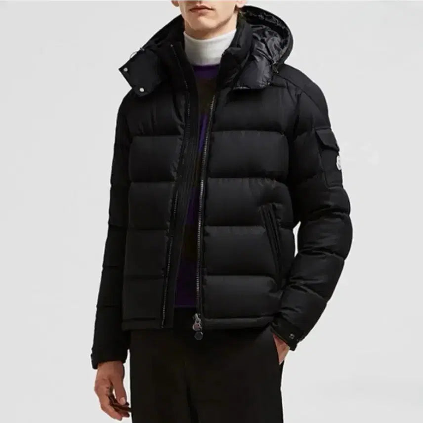 [BUNJANG] Moncler Mongenèvre Padded Jacket Black / [S+급/3] 몽클레어 몽제네브르 패딩 블랙 풀구성