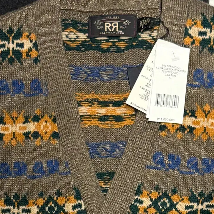 [BUNJANG] Fair Isle Vest M / 더블알엘 페어아일 베스트 M