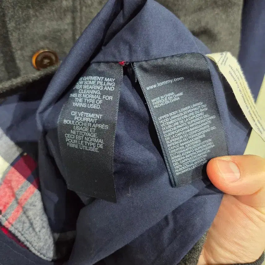[BUNJANG] Tommy Hilfiger Men's Color-block Jacket Size M / 타미힐피거 남성 배색 자켓 M