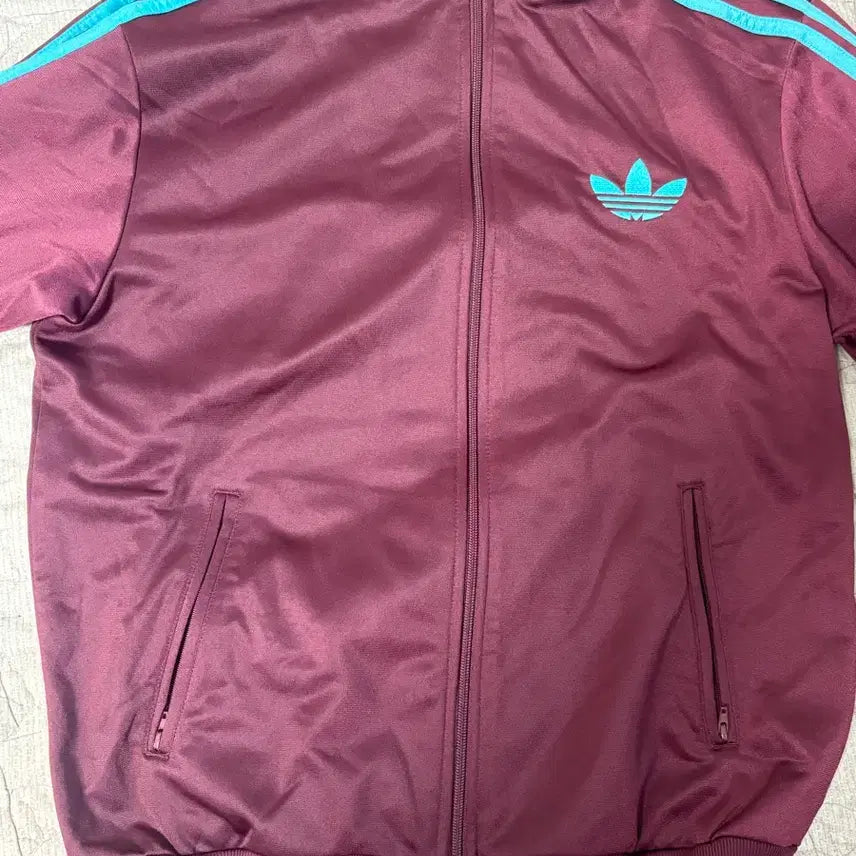 [BUNJANG] Adidas Firebird Burgundy Jersey / 아디다스 (구) 파이어버드 져지 버건디 민트 팝니다.