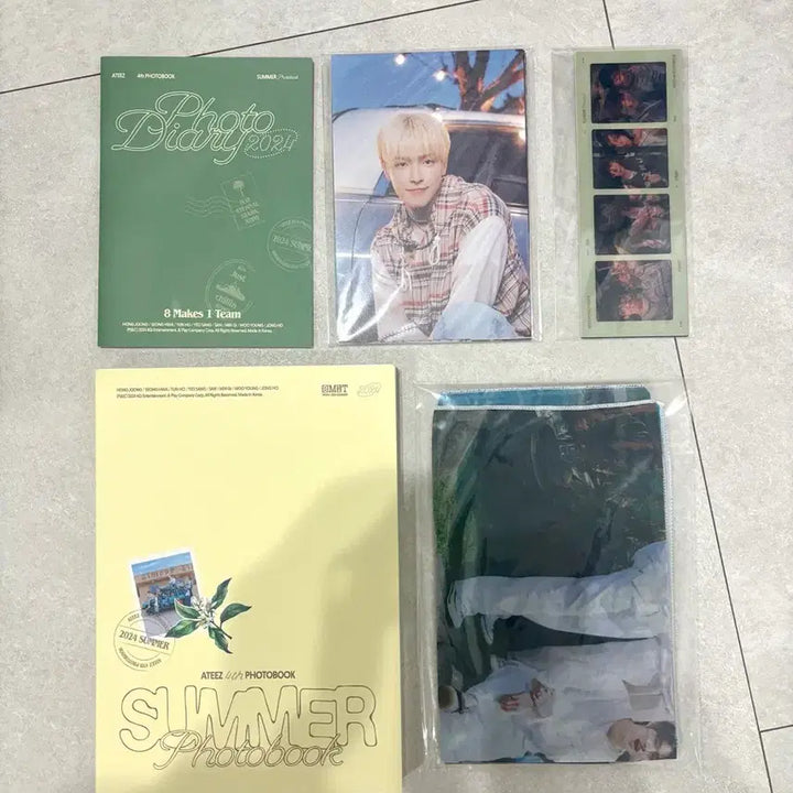 [BUNJANG] ATEEZ 2024 Summer Photobook Set / 에이티즈 2024 썸머 포토북 세트