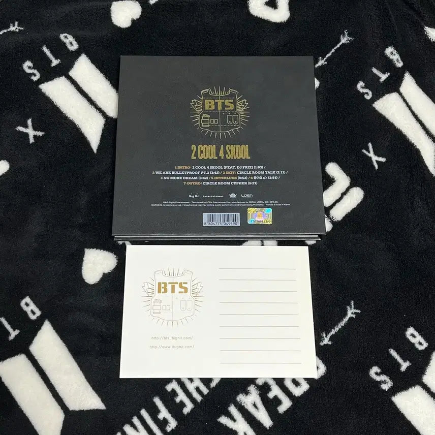 방탄 투쿨포스쿨 앨범포카 BTS 2COOL4SKOOL ALBUM POCA