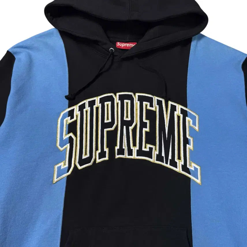 [BUNJANG] Supreme Panel Arc Hoodie Black (XL) / (XL) 19FW 슈프림 패널 아크 후드티 블랙