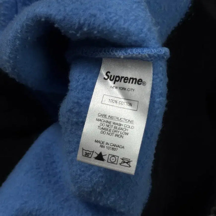 [BUNJANG] Supreme Panel Arc Hoodie Black (XL) / (XL) 19FW 슈프림 패널 아크 후드티 블랙