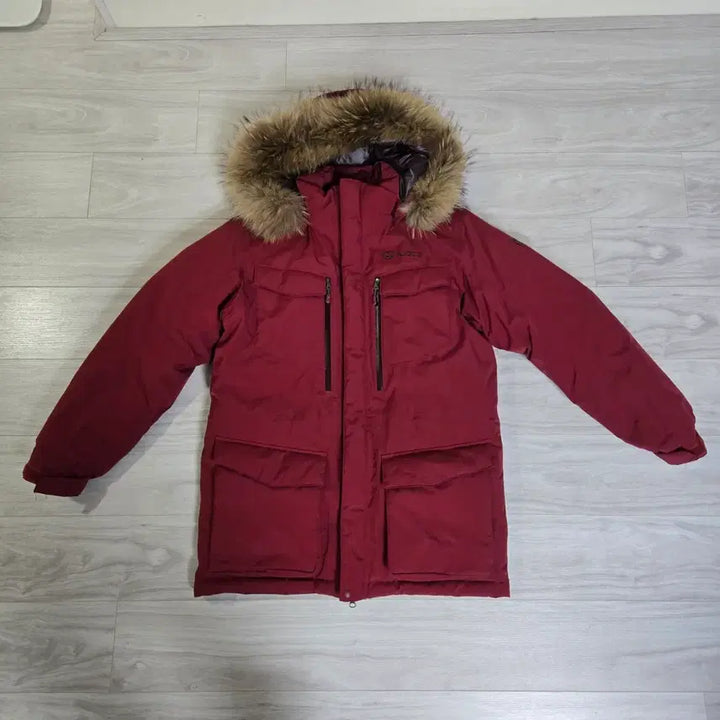 [BUNJANG] Aigle Purple Goose Down Padded Jacket (Size 95) / 에이글 패딩 자주색_95사이즈 판매