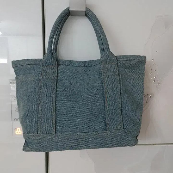 [BUNJANG] Route Snoopy Denim Tote Bag / 루트 스누피 데님 토트백 가방