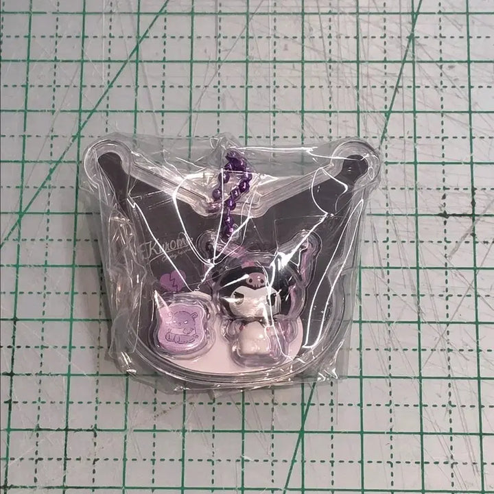 [BUNJANG] Sanrio Kuromi Charm Keychain Figure / 산리오 패키지 참 쿠로미 키링 식완