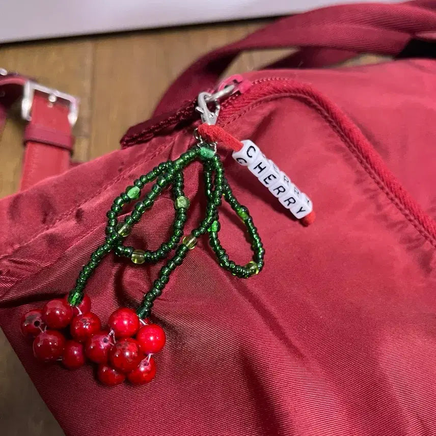 [BUNJANG] Prada Red Pocono Backpack / 프라다 레드 포코노 백팩