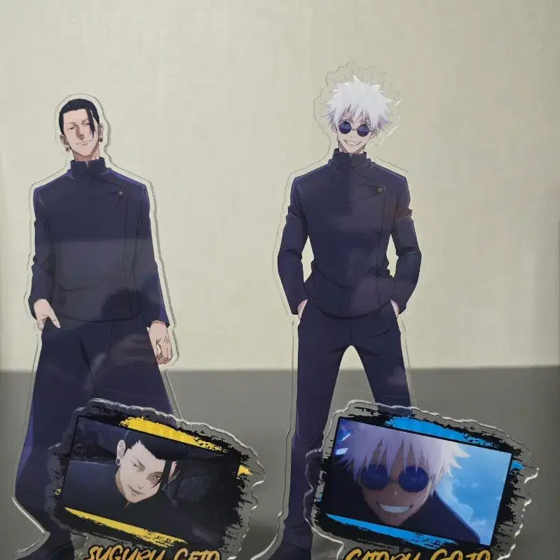 [BUNJANG] Jujutsu Kaisen Set Acrylic Stand / 주술회전 고죠/게토 세트 아크릴 스탠드 고죠스티커