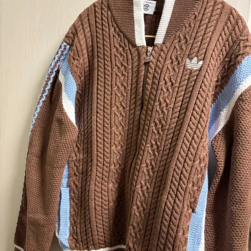 [BUNJANG] Adidas Knit Two-Way Cardigan / 아디다스 니트 가디건 투웨이