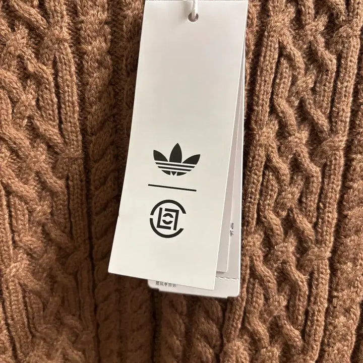 [BUNJANG] Adidas Knit Two-Way Cardigan / 아디다스 니트 가디건 투웨이