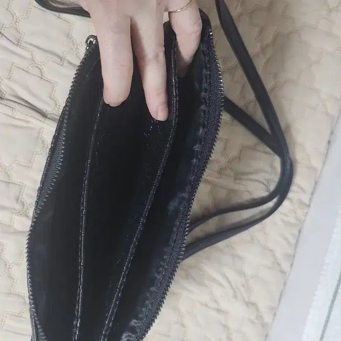 [BUNJANG] Black Crossbody/Clutch Bag / 블랙 크로스백 숄더백