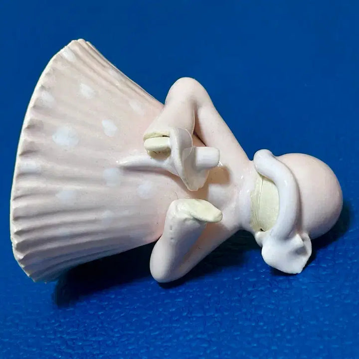 [BUNJANG] Louise August Miniature Bell Figurine / 미국 빈티지 루이즈 어거스트의 소녀 피겨린 미니 벨